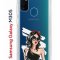 Чехол-накладка Samsung Galaxy M30S/M21 Kruche Print Фэшн леди
