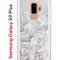 Чехол-накладка Samsung Galaxy S9 Plus Kruche Print White roses