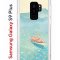 Чехол-накладка Samsung Galaxy S9 Plus Kruche Print озеро цветов