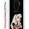 Чехол-накладка Samsung Galaxy S9 Plus Kruche Print Tattoo Girl