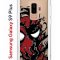 Чехол-накладка Samsung Galaxy S9 Plus Kruche Print Spider-Man-Venom