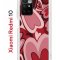 Чехол-накладка Xiaomi Redmi 10 Kruche Print Сердечки