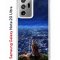 Чехол-накладка Samsung Galaxy Note 20 Ultra Kruche Print Ночные Огни