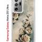 Чехол-накладка Samsung Galaxy Note 20 Ultra Kruche Print Белая роза