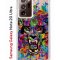 Чехол-накладка Samsung Galaxy Note 20 Ultra (588944) Kruche PRINT Colored beast