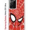 Чехол-накладка Samsung Galaxy Note 20 Ultra (588944) Kruche PRINT Человек-Паук красный