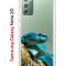 Чехол-накладка Samsung Galaxy Note 20 Kruche Print Змея