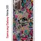 Чехол-накладка Samsung Galaxy Note 20 (588938) Kruche PRINT Music