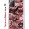 Чехол-накладка Samsung Galaxy Note 20 Kruche Print цветы