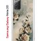 Чехол-накладка Samsung Galaxy Note 20 (588938) Kruche PRINT Белая роза