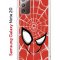 Чехол-накладка Samsung Galaxy Note 20 (588938) Kruche PRINT Человек-Паук красный
