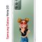 Чехол-накладка Samsung Galaxy Note 20 Kruche Print Smiling