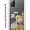 Чехол-накладка Samsung Galaxy Note 20 Kruche Print Крафтовые наклейки