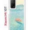 Чехол-накладка Xiaomi Mi 10T/Mi 10T Pro Kruche Print озеро цветов