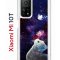 Чехол-накладка Xiaomi Mi 10T (593946) Kruche PRINT Мотылёк