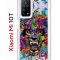 Чехол-накладка Xiaomi Mi 10T (593946) Kruche PRINT Colored beast