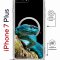 Чехол-накладка Apple iPhone 7 Plus (626142) Kruche PRINT Змея