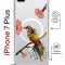 Чехол-накладка Apple iPhone 7 Plus (626142) Kruche PRINT Колибри