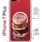 Чехол-накладка Apple iPhone 7 Plus (626142) Kruche PRINT Donuts