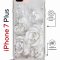 Чехол-накладка Apple iPhone 7 Plus (626142) Kruche PRINT White roses