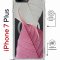 Чехол-накладка Apple iPhone 7 Plus (626142) Kruche PRINT Pink and white