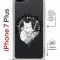 Чехол-накладка Apple iPhone 7 Plus (626142) Kruche PRINT J-Cat