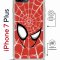Чехол-накладка iPhone 7 Plus Kruche Magrope Print Человек-Паук красный