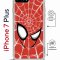 Чехол-накладка iPhone 7 Plus Kruche Magrope Print Человек-Паук красный