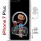 Чехол-накладка Apple iPhone 7 Plus (626142) Kruche PRINT Велосипедная прогулка