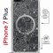 Чехол-накладка Apple iPhone 7 Plus (626142) Kruche PRINT Skull White
