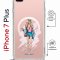 Чехол-накладка Apple iPhone 7 Plus (626142) Kruche PRINT Fashion Girl
