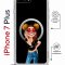 Чехол-накладка Apple iPhone 7 Plus (626142) Kruche PRINT Smiling