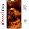 Чехол-накладка Apple iPhone 7 Plus (626142) Kruche PRINT Конь огонь