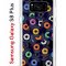Чехол-накладка Samsung Galaxy S8 Plus Kruche Print Виниловые пластинки
