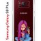 Чехол-накладка Samsung Galaxy S8 Plus (580672) Kruche PRINT Pink Hair