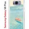 Чехол-накладка Samsung Galaxy S8 Plus Kruche Print озеро цветов