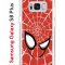 Чехол-накладка Samsung Galaxy S8 Plus Kruche Print Человек-Паук красный