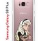 Чехол-накладка Samsung Galaxy S8 Plus Kruche Print Tattoo Girl