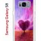 Чехол-накладка Samsung Galaxy S8 (583853) Kruche PRINT Pink heart