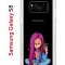 Чехол-накладка Samsung Galaxy S8 (583853) Kruche PRINT Pink Hair