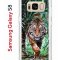 Чехол-накладка Samsung Galaxy S8 Kruche Print Крадущийся тигр