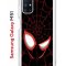 Чехол-накладка Samsung Galaxy M51 Kruche Print Человек-Паук черный