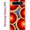 Чехол-накладка Samsung Galaxy S10 (580670) Kruche PRINT Orange