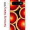 Чехол-накладка Samsung Galaxy S10 (580670) Kruche PRINT Orange