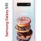 Чехол-накладка Samsung Galaxy S10 (580670) Kruche PRINT Donuts