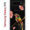 Чехол-накладка Samsung Galaxy S10 Kruche Print Колибри