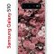 Чехол-накладка Samsung Galaxy S10 Kruche Print Цветы