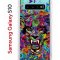 Чехол-накладка Samsung Galaxy S10 Kruche Print Colored beast