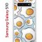 Чехол-накладка Samsung Galaxy S10 (580670) Kruche PRINT Глазунья