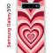 Чехол-накладка Samsung Galaxy S10 Kruche Print Сердце